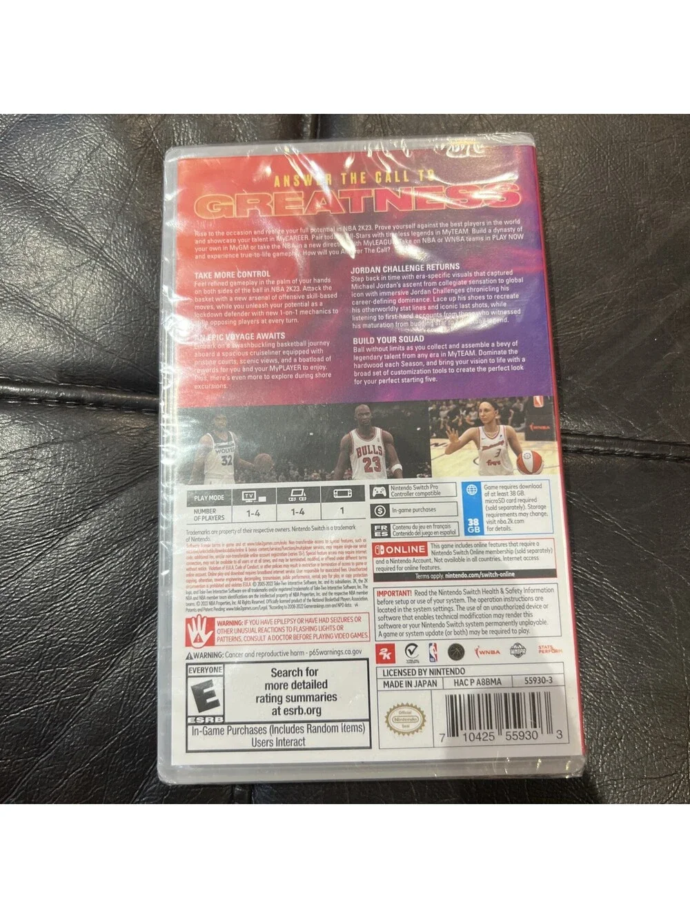 NBA 2K23 Nintendo Switch Video Game